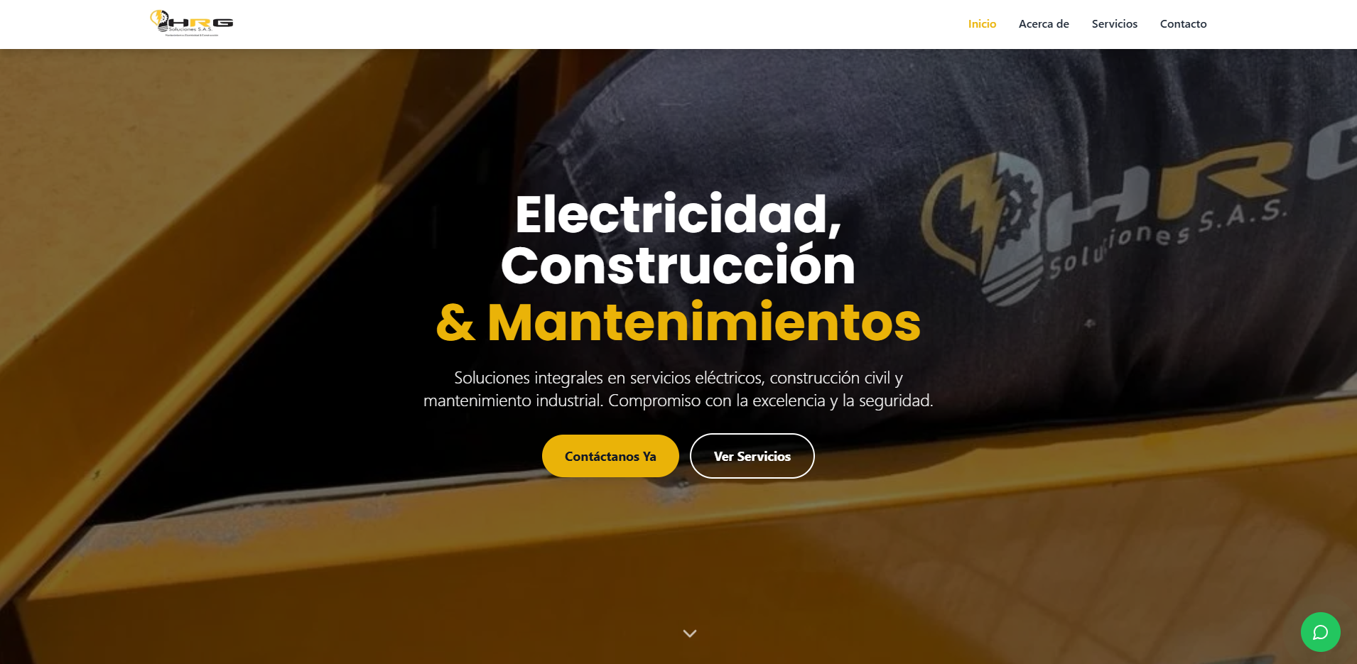 HRG Soluciones S.A.S Website